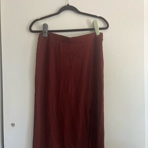 Abercrombie & Fitch Deep Red Pencil Skirt